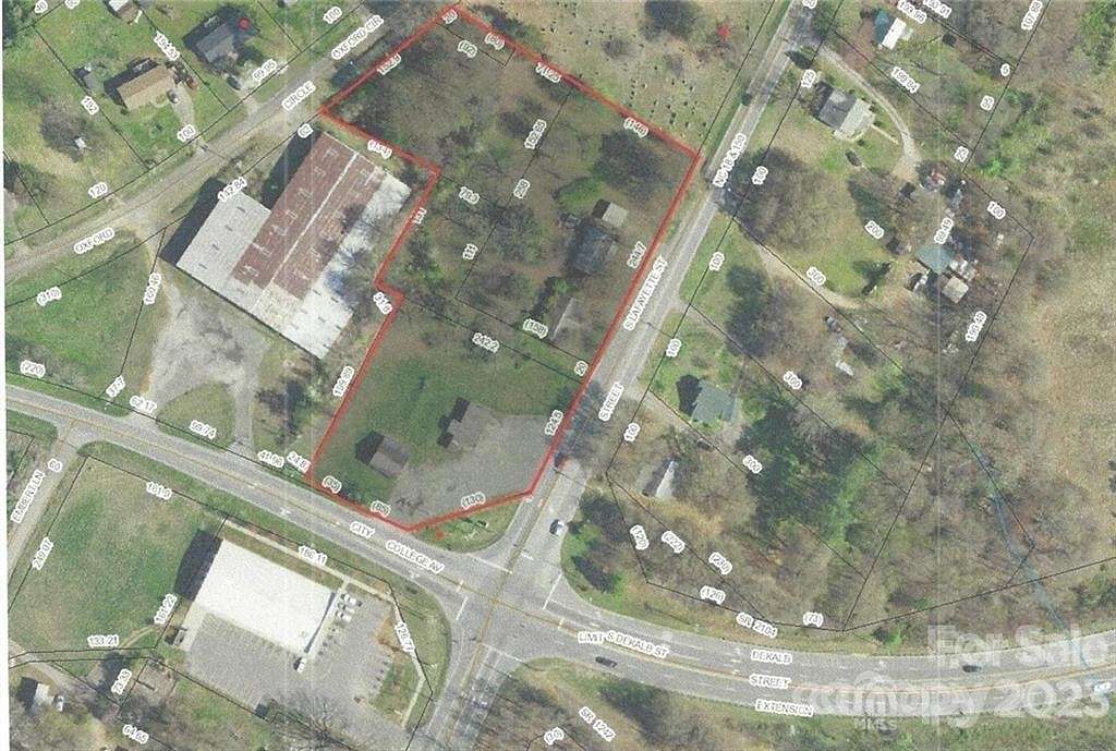 3 Acres of Commercial Land for Sale in Shelby, North Carolina