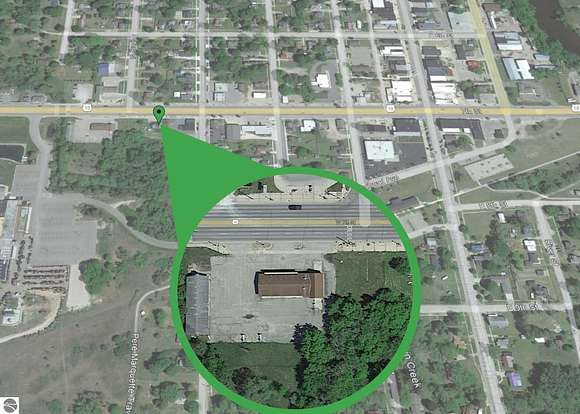 0.4 Acres of Commercial Land for Sale in Evart, Michigan