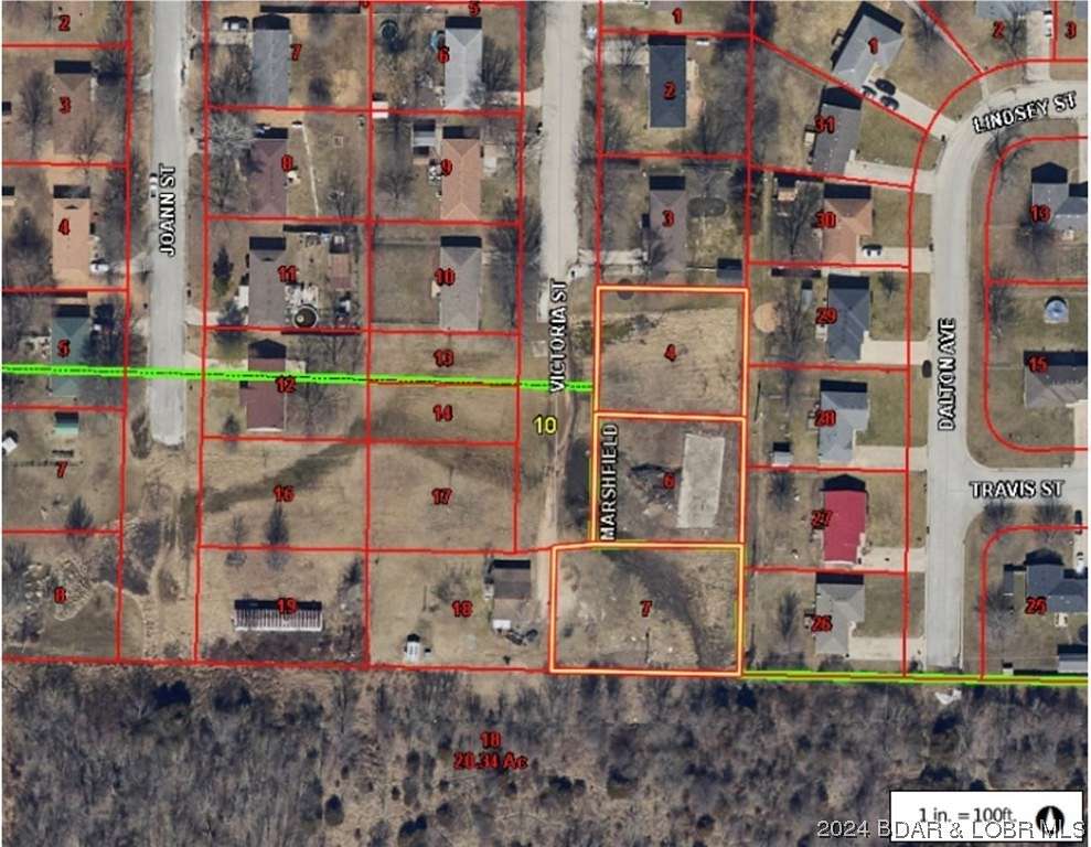 0.77 Acres of Land for Sale in Marshfield, Missouri