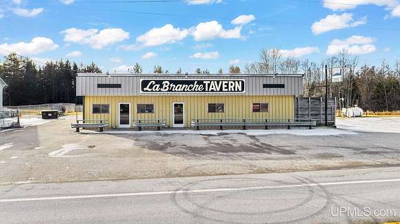 4.1 Acres of Improved Commercial Land for Sale in Perronville, Michigan