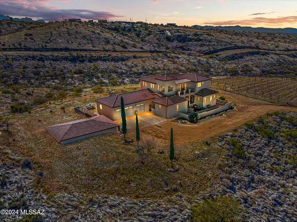 10 Acres of Land with Home for Sale in Oracle, Arizona