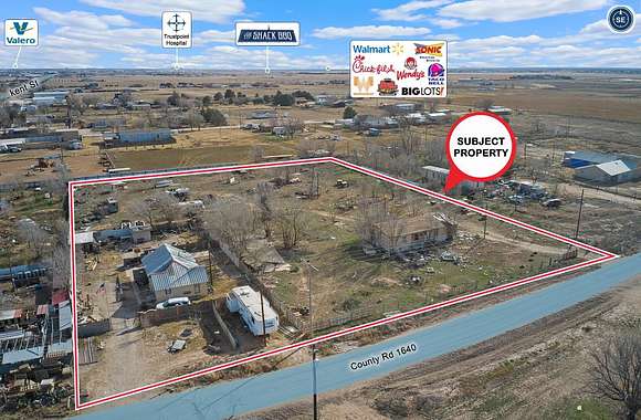 2.5 Acres of Residential Land with Home for Sale in Lubbock, Texas