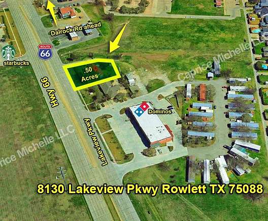 0.5 Acres of Improved Mixed-Use Land for Sale in Rowlett, Texas