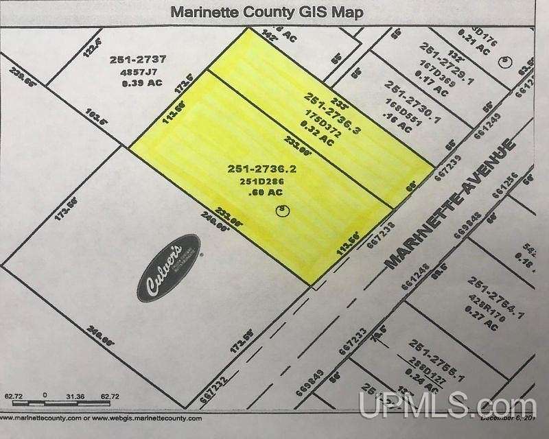 0.92 Acres of Commercial Land for Sale in Marinette, Wisconsin