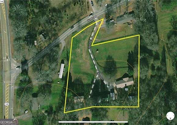 2.53 Acres of Improved Commercial Land for Sale in Canton, Georgia