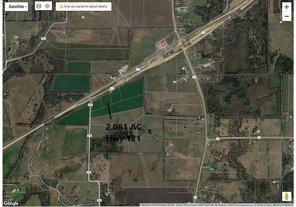 2.1 Acres of Commercial Land for Sale in Blue Ridge, Texas