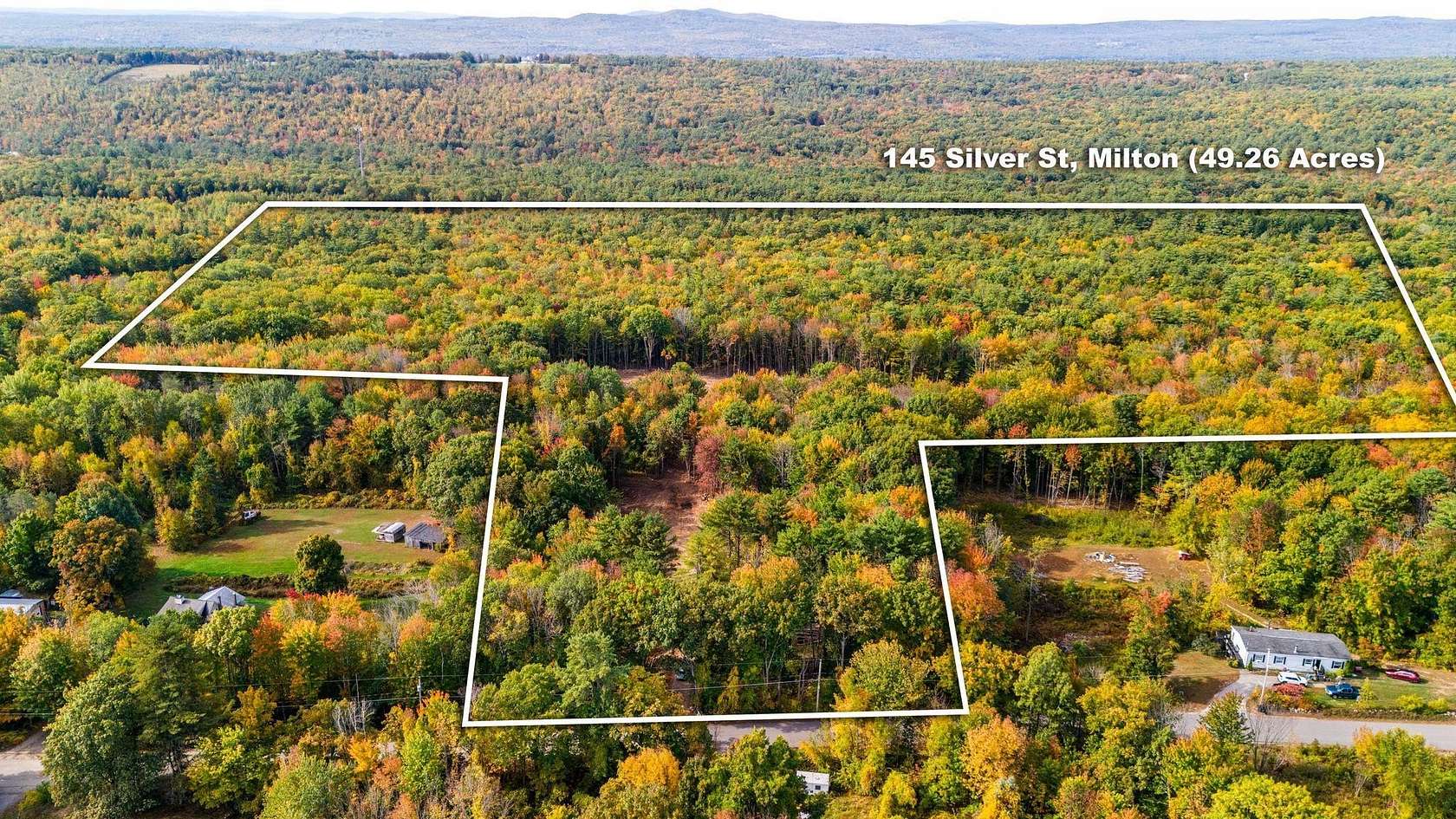 49.26 Acres of Recreational Land for Sale in Milton, New Hampshire