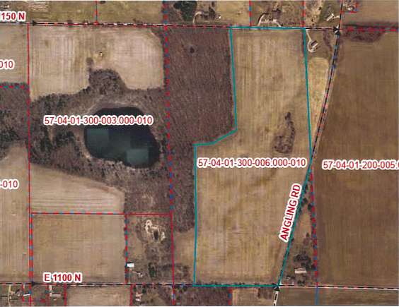 54.9 Acres of Agricultural Land for Sale in Kendallville, Indiana