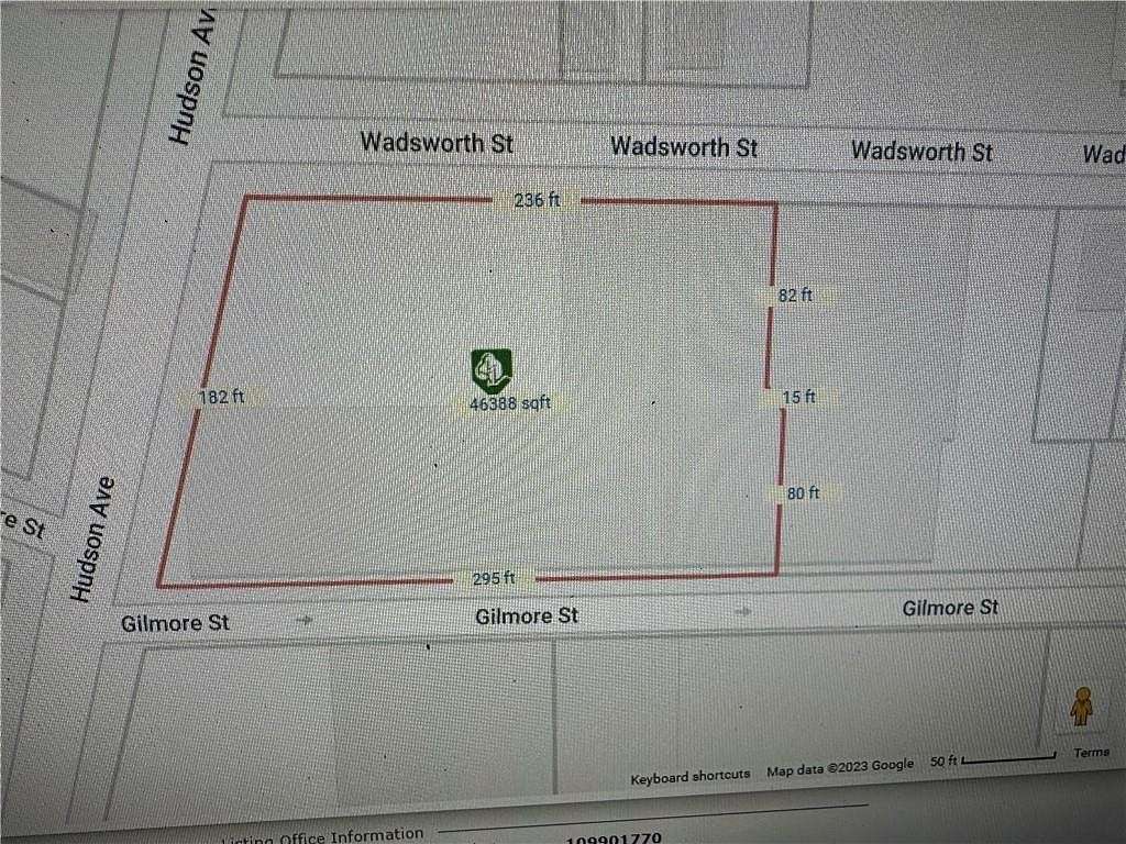 1.1 Acres of Commercial Land for Sale in Rochester, New York