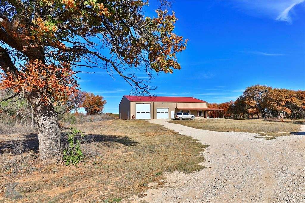 110 Acres of Recreational Land with Home for Sale in Anson, Texas