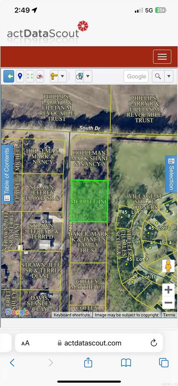 0.5 Acres of Residential Land for Sale in Greers Ferry, Arkansas