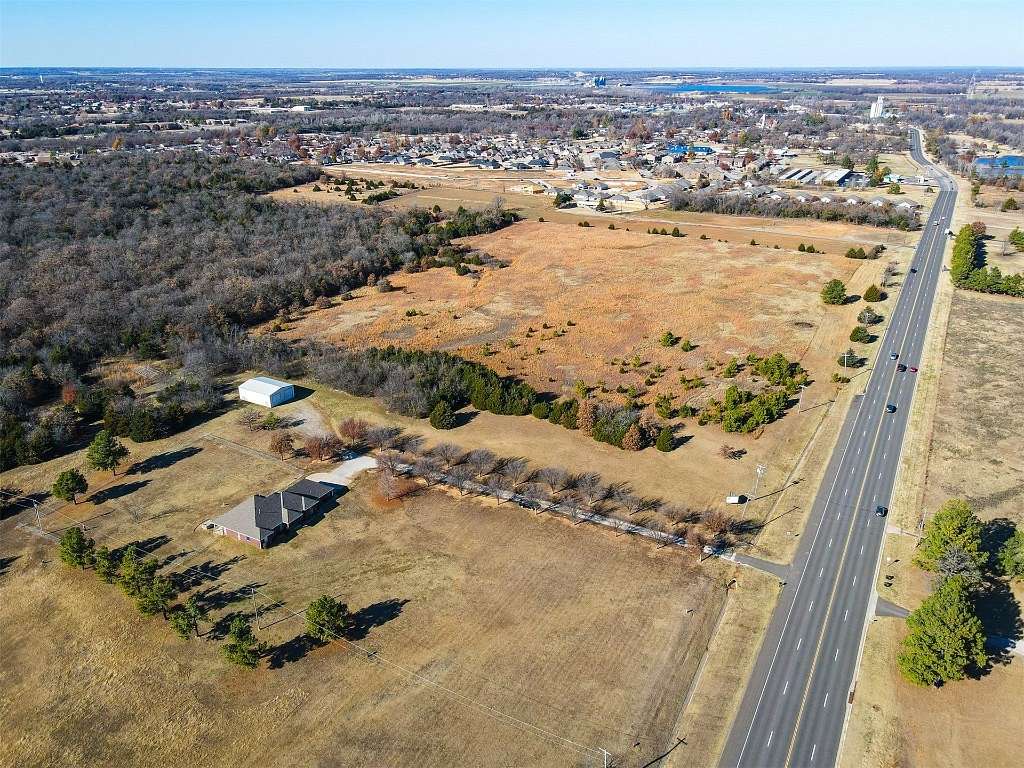9.3 Acres of Commercial Land for Sale in Harrah, Oklahoma