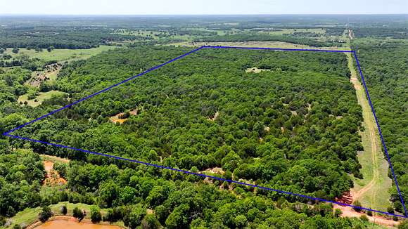 81.8 Acres of Recreational Land & Farm for Sale in Wellston, Oklahoma
