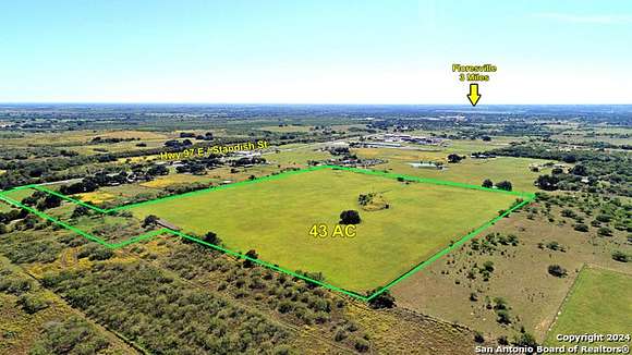 42.8 Acres of Agricultural Land for Sale in Floresville, Texas