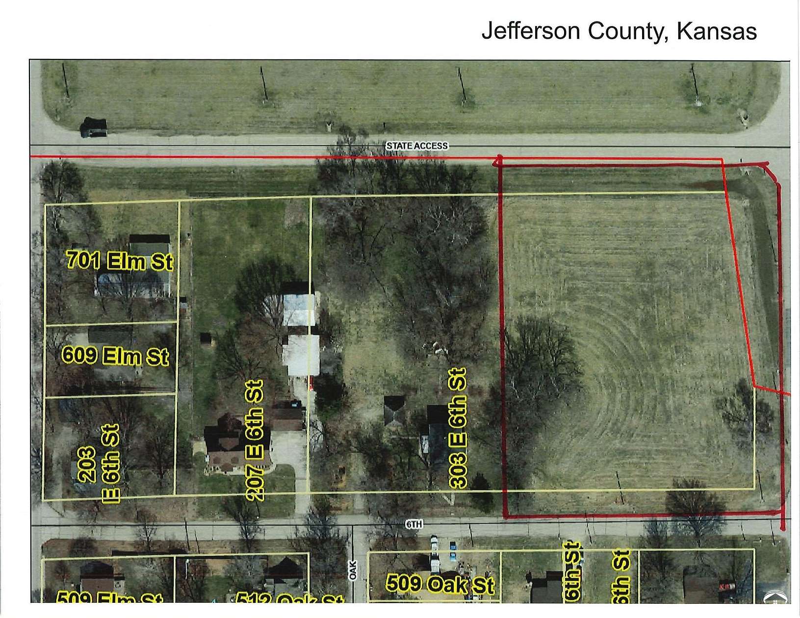 2 Acres of Commercial Land for Sale in Perry, Kansas