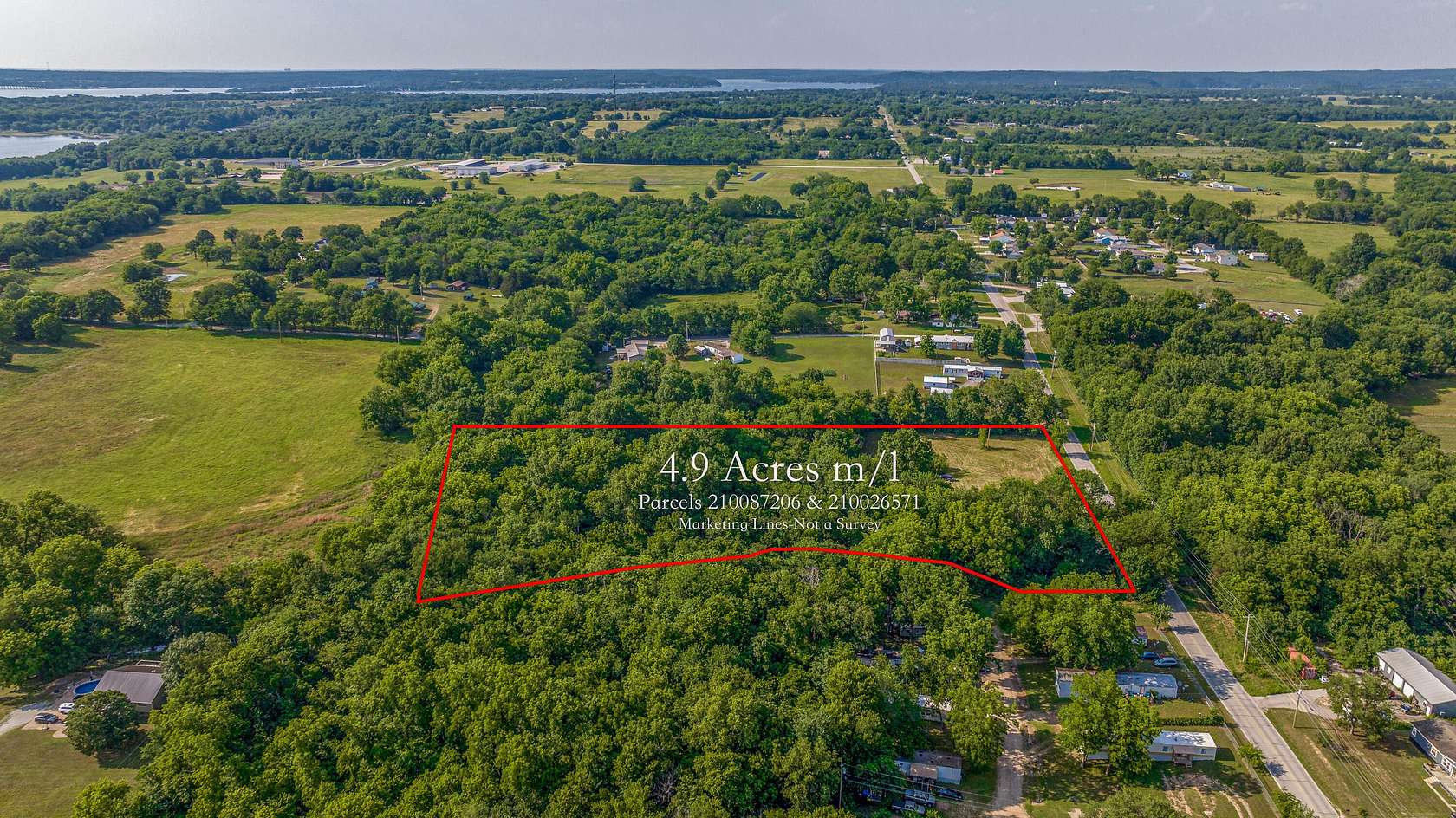 4.9 Acres of Residential Land for Sale in Grove, Oklahoma