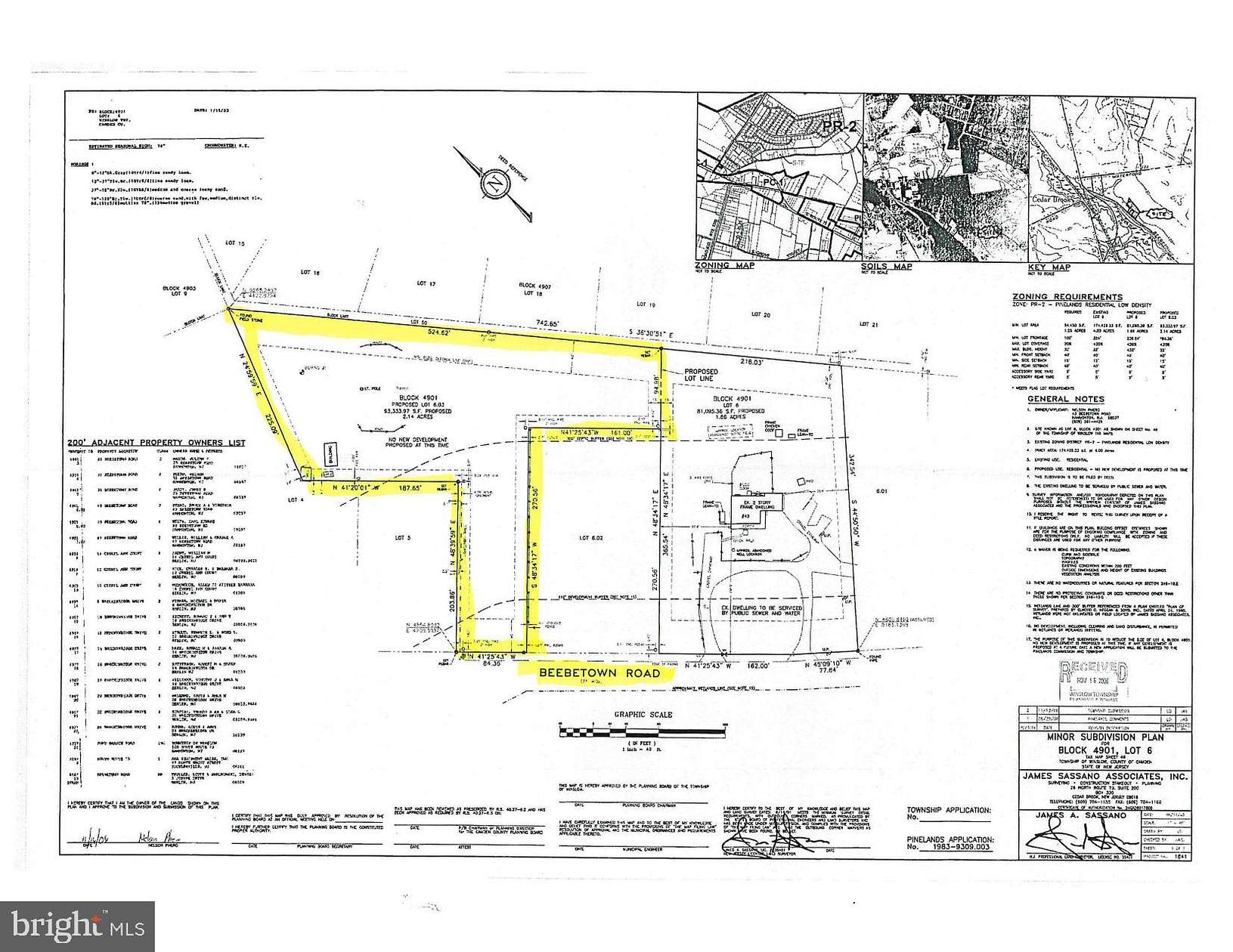 2.1 Acres of Residential Land for Sale in Hammonton, New Jersey