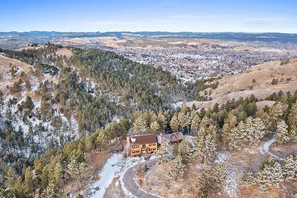 15.6 Acres of Land with Home for Sale in Rapid City, South Dakota