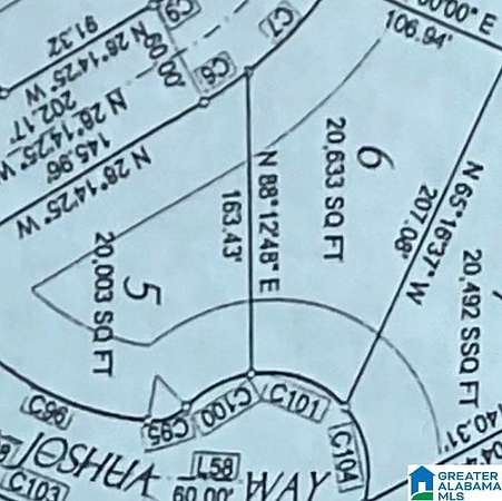 0.98 Acres of Land for Sale in Springville, Alabama