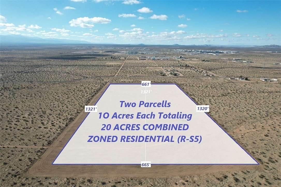 20 Acres of Land for Sale in Adelanto, California
