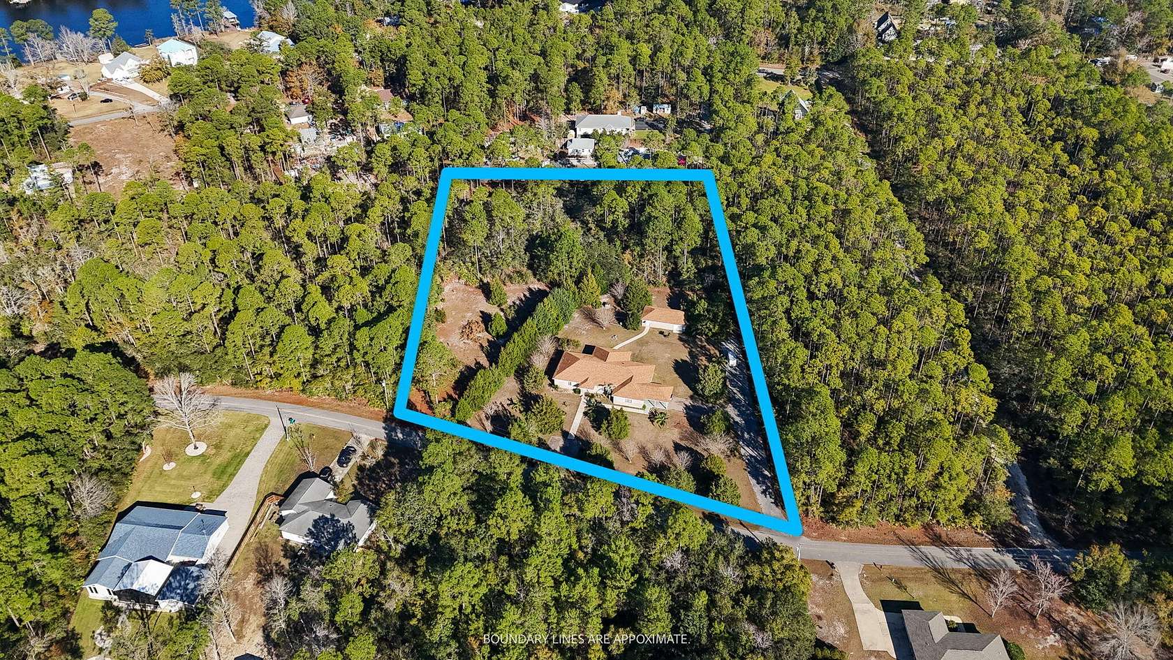 3.2 Acres of Residential Land with Home for Sale in Freeport, Florida
