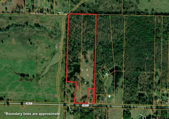 27.3 Acres of Land for Sale in Mount Pleasant, Texas