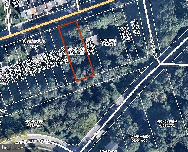 0.17 Acres of Land for Sale in Coatesville, Pennsylvania