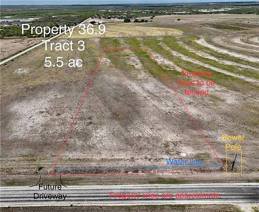 5.5 Acres of Agricultural Land for Sale in Kenedy, Texas