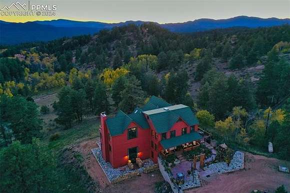 40 Acres of Land with Home for Sale in Florissant, Colorado