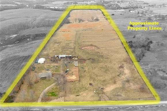 33.4 Acres of Agricultural Land with Home for Sale in Easton, Kansas