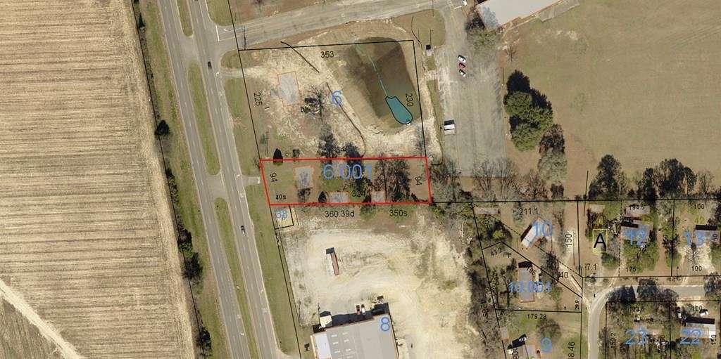 0.682 Acres of Commercial Land for Sale in Eufaula, Alabama