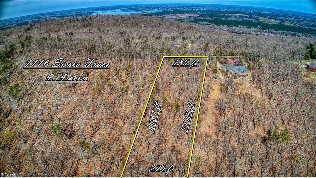 4.7 Acres of Residential Land for Sale in Denton, North Carolina