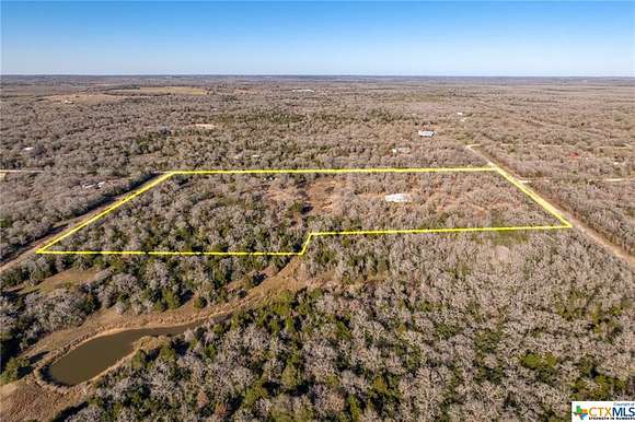 20 Acres of Agricultural Land with Home for Sale in Waelder, Texas