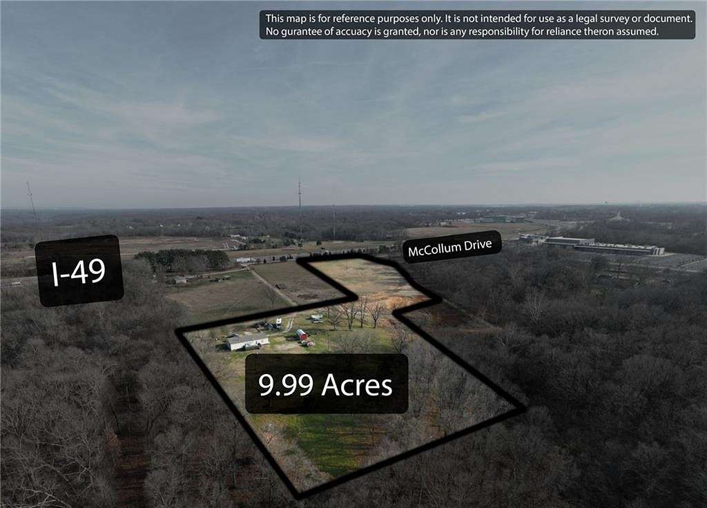 10 Acres of Commercial Land for Sale in Bentonville, Arkansas