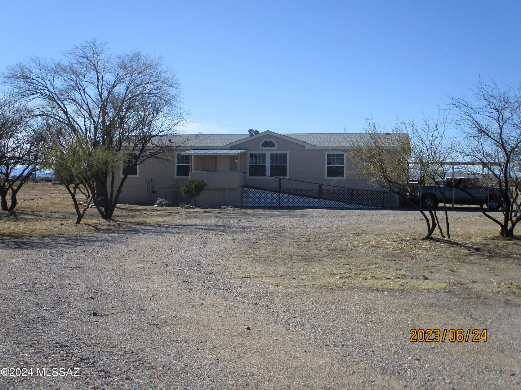 5 Acres of Land with Home for Sale in Willcox, Arizona
