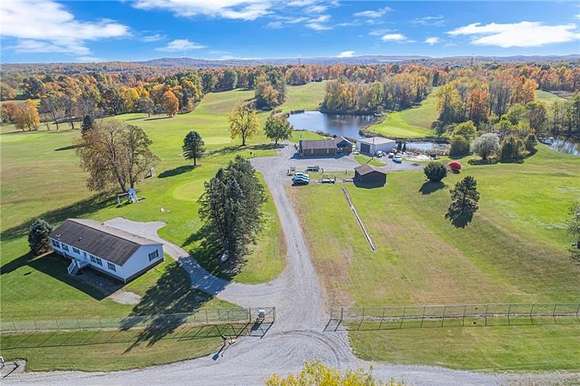 167.22 Acres of Recreational Land with Home for Sale in Ohioville, Pennsylvania