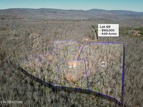 9.7 Acres of Land for Sale in Spring City, Tennessee
