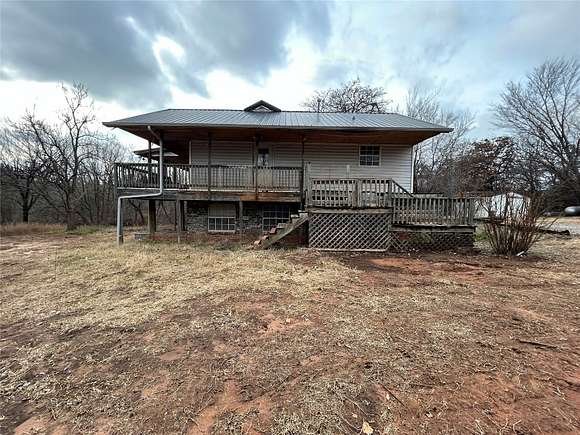 3.3 Acres of Residential Land with Home for Sale in Blanchard, Oklahoma