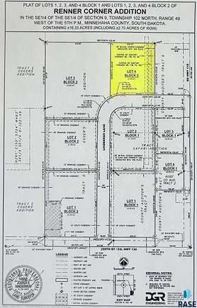 1.6 Acres of Commercial Land for Sale in Renner, South Dakota