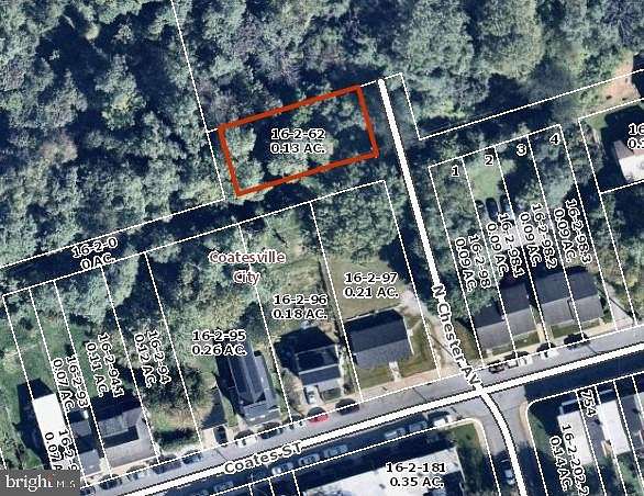 0.13 Acres of Land for Sale in Coatesville, Pennsylvania