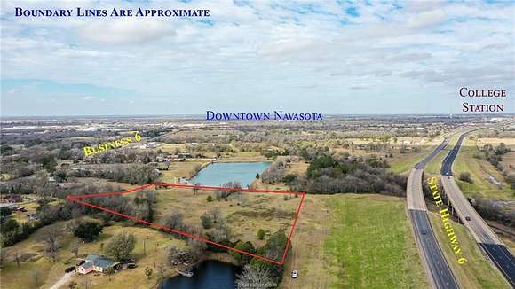 6.7 Acres of Commercial Land for Sale in Navasota, Texas