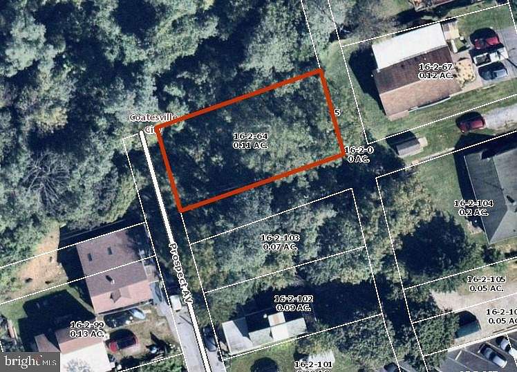 0.11 Acres of Land for Sale in Coatesville, Pennsylvania