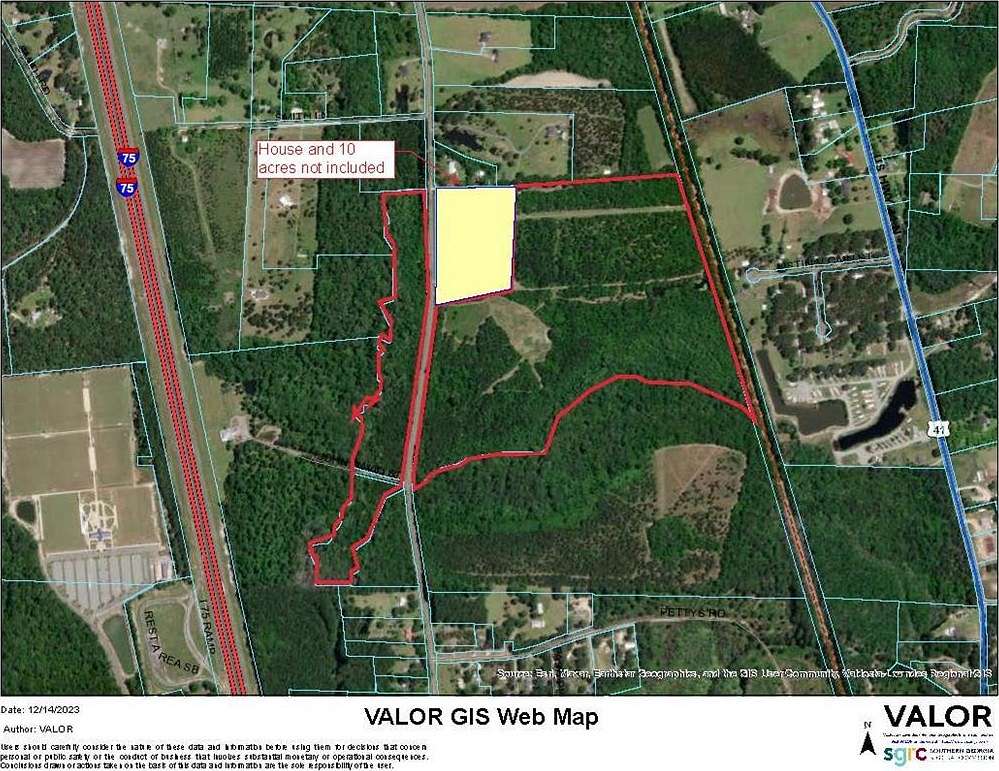 81.4 Acres of Recreational Land for Sale in Hahira, Georgia