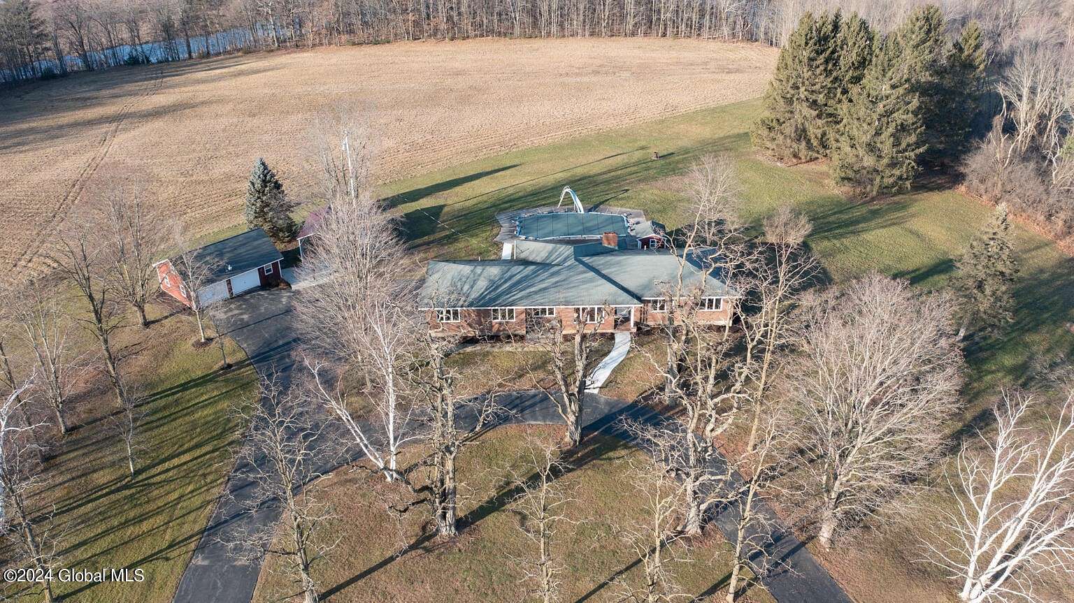 16.7 Acres of Land with Home for Sale in Pittstown, New York