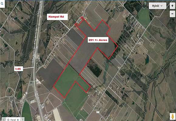 291 Acres of Agricultural Land for Sale in Palmer, Texas
