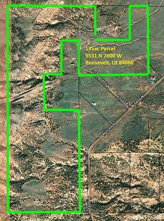 135 Acres of Recreational Land for Sale in Roosevelt, Utah