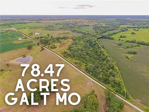 78.5 Acres of Recreational Land for Sale in Galt, Missouri