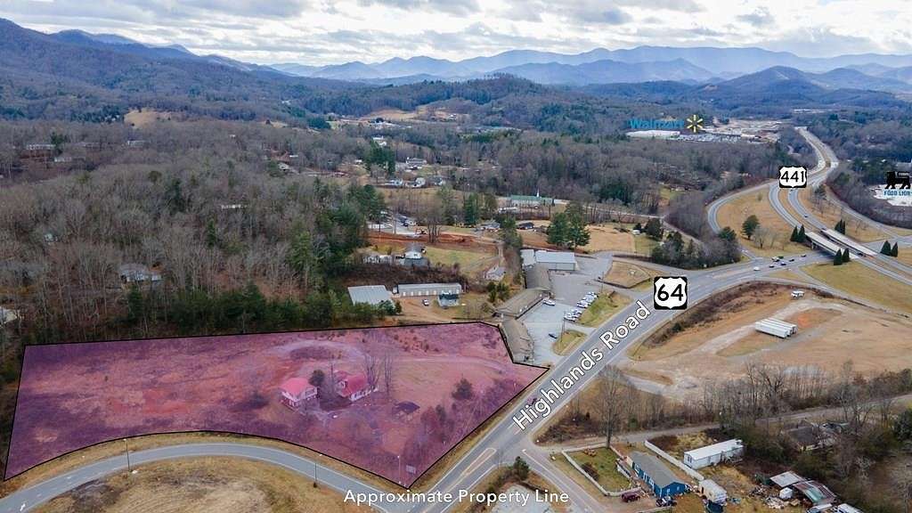 3.6 Acres of Commercial Land for Sale in Franklin, North Carolina
