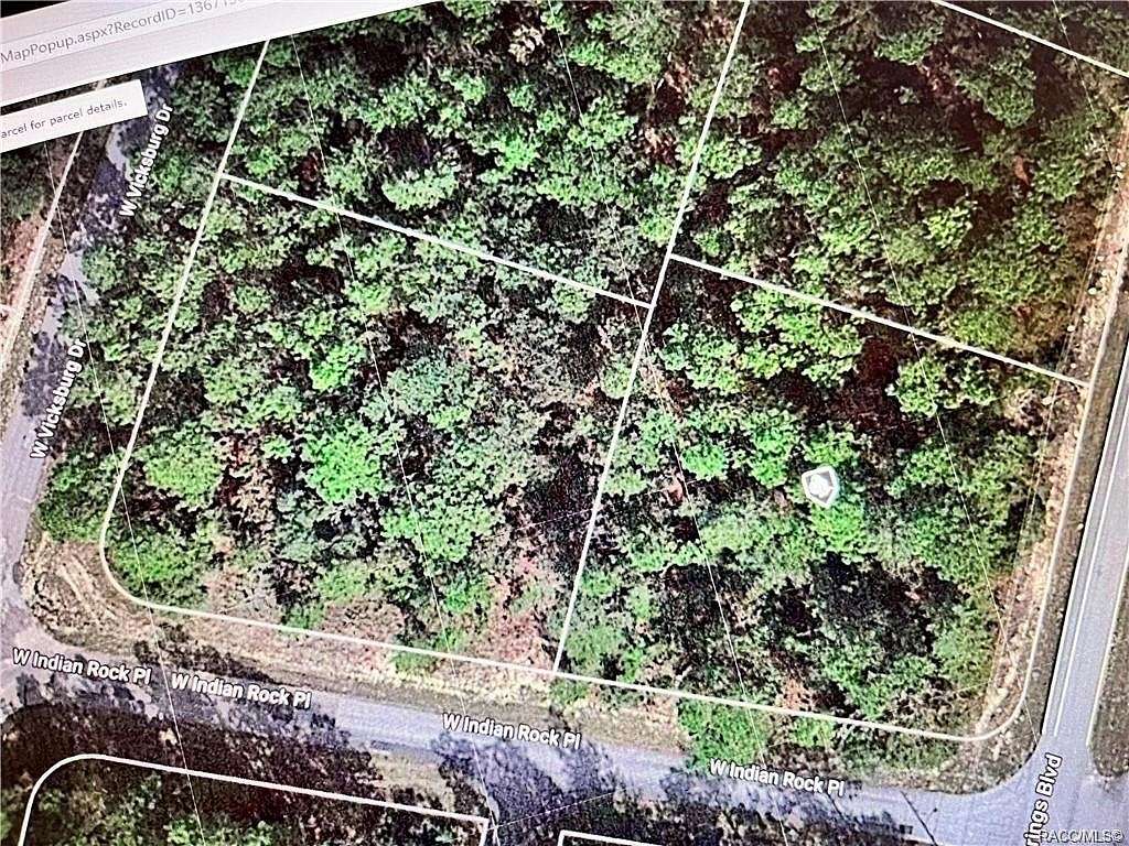 0.71 Acres of Residential Land for Sale in Citrus Springs, Florida