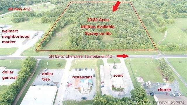 21 Acres of Mixed-Use Land for Sale in Locust Grove, Oklahoma